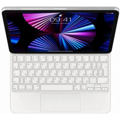 Клавиатура Apple Magic Keyboard для iPad Pro 11, MJQJ3, белый Клавиатура Apple Magic Keyboard для iPad Pro 11, MJQJ3, белый