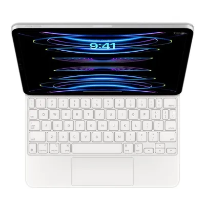 Клавиатура беспроводная Apple Magic Keyboard для iPad Pro 12.9 2021, MJQL3, белый Клавиатура беспроводная Apple Magic Keyboard для iPad Pro 12.9 2021, MJQL3, белый