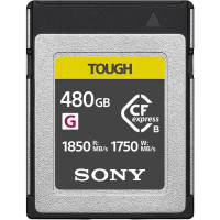 Карта памяти Sony TOUGH CFexpress Type B 480 Гб R/W 1850/1750 МБ/с CEB-G480T