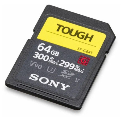 Sony SF-G Tough Series UHS-II SDXC 64 Гб SF-G64 Sony SF-G Tough Series UHS-II SDXC 64 Гб SF-G64
