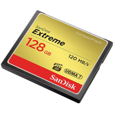 SanDisk Extreme CompactFlash UDMA7 128 Гб SDCFXSB-128G-G46