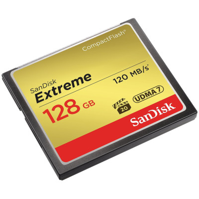 SanDisk Extreme CompactFlash UDMA7 128 Гб SDCFXSB-128G-G46