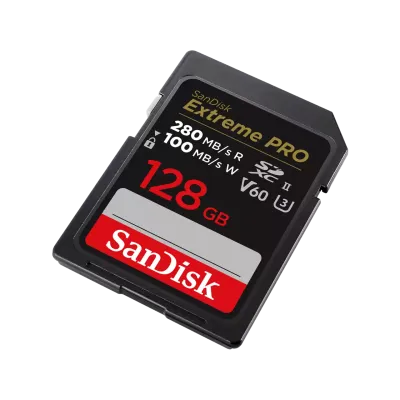 SanDisk Extreme Pro SDXC UHS-II V60 128 Гб SDSDXEP-128G-GN4IN SanDisk Extreme Pro SDXC UHS-II V60 128 Гб SDSDXEP-128G-GN4IN