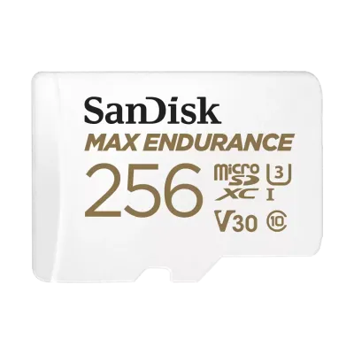 Карта памяти SanDisk Max Endurance microSDXC UHS-I 256 Гб + адаптер SD R/W 100/40 МБ/с SDSQQVR-256G-GN6IA Карта памяти SanDisk Max Endurance microSDXC UHS-I 256 Гб + адаптер SD R/W 100/40 МБ/с SDSQQVR-256G-GN6IA