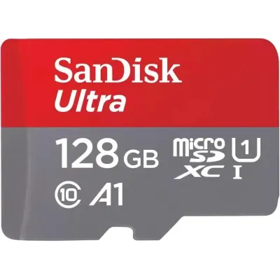 Карта памяти SanDisk Ultra microSDXC 128 Гб UHS-I Class 10 до 140 МБ/с SDSQUAB-128G-GN6MN Карта памяти SanDisk Ultra microSDXC 128 Гб UHS-I Class 10 до 140 МБ/с SDSQUAB-128G-GN6MN