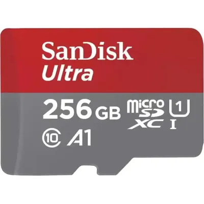 Карта памяти SanDisk Ultra microSDXC 256 Гб UHS-I Class 10 до 150 МБ/с SDSQUAC-256G-GN6MN Карта памяти SanDisk Ultra microSDXC 256 Гб UHS-I Class 10 до 150 МБ/с SDSQUAC-256G-GN6MN