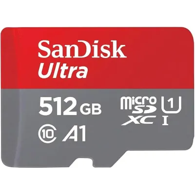 Карта памяти SanDisk Ultra microSDXC 512 Гб UHS-I Class 10 до 150 МБ/с SDSQUAC-512G-GN6MN Карта памяти SanDisk Ultra microSDXC 512 Гб UHS-I Class 10 до 150 МБ/с SDSQUAC-512G-GN6MN