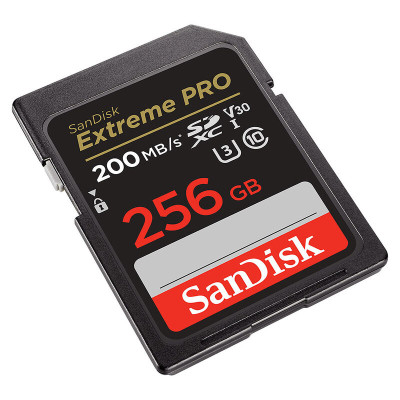 SanDisk Extreme Pro SDXC UHS-I V30 A2 256 Гб SDSDXXD-256G-GN4IN SanDisk Extreme Pro SDXC UHS-I V30 A2 256 Гб SDSDXXD-256G-GN4IN
