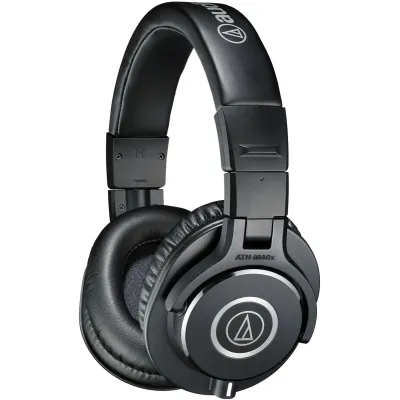 Проводные наушники Audio-technica ATH-M40X, Black, черный