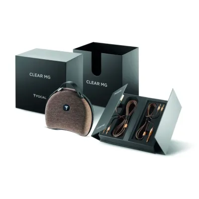 Проводные наушники Focal Clear MG, Brown, каштановый