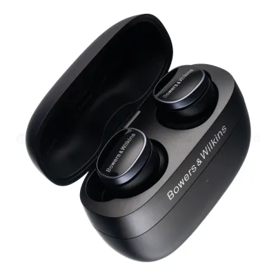 Беспроводные наушники Bowers Wilkins Pi8, Anthracite Black, антрацитовый черный