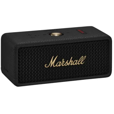 Портативная колонка Marshall Emberton III, Black and Brass, черный с латунью