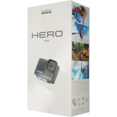 Экшн-камера GoPro HERO 4K, черный