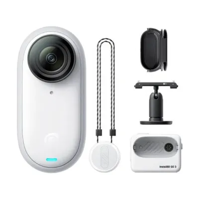 Экшн-камера Insta360 Go 3, 128 Гб, White, белый