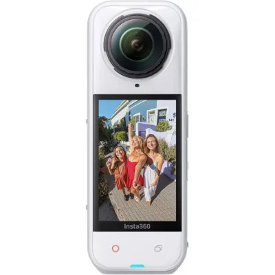 Экшн-камера Insta360 X5 Standard Bundle, Satin White, белый