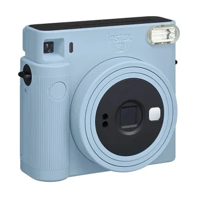 Фотоаппарат моментальной печати Fujifilm Instax Square SQ1, Glacier Blue, голубой