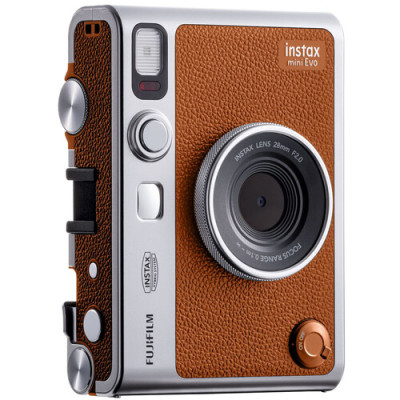 Фотоаппарат моментальной печати Fujifilm Instax Mini Evo, Brown, коричневый