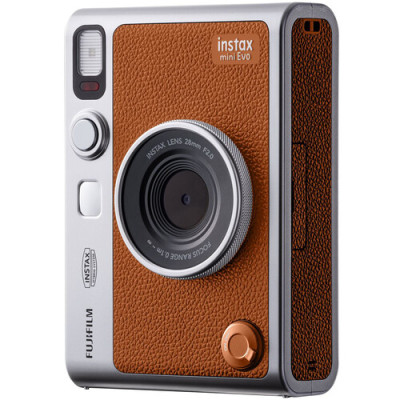Фотоаппарат моментальной печати Fujifilm Instax Mini Evo, Brown, коричневый