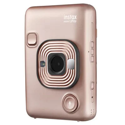 Фотоаппарат моментальной печати Fujifilm Instax Mini LiPlay, Blush Gold, золотой