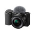 Фотоаппарат Sony Alpha ZV-E10 Kit 16-50mm, Black, черный