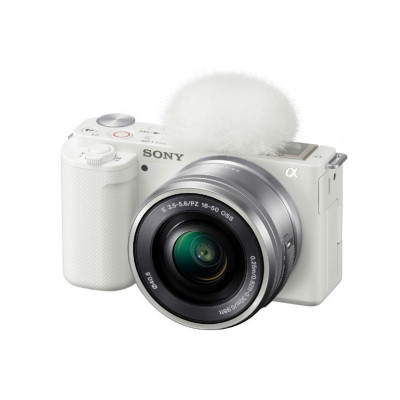 Фотоаппарат Sony Alpha ZV-E10 Kit 16-50mm, White, белый