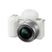 Фотоаппарат Sony Alpha ZV-E10 Kit 16-50mm, White, белый