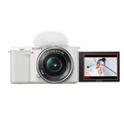 Фотоаппарат Sony Alpha ZV-E10 Kit 16-50mm, White, белый