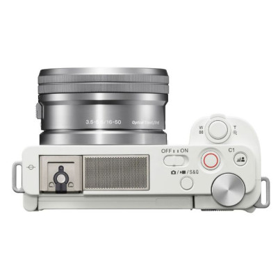 Фотоаппарат Sony Alpha ZV-E10 Kit 16-50mm, White, белый