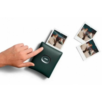 Фотопринтер Fujifilm Instax Square Link, Midnight Green, Темно-зеленый