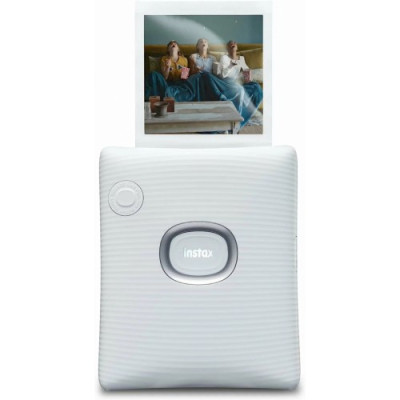 Фотопринтер Fujifilm Instax Square Link, Wide Ash White, Пепельно-белый