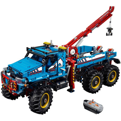 Конструктор LEGO Technic 42070, 6x6 All Terrain Tow Truck Аварийный внедорожник