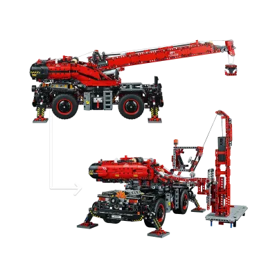 Конструктор LEGO Technic 42082 Rough Terrain Crane Подъёмный кран для пересечённой местности
