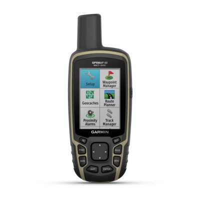 Портативный навигатор Garmin GPSMAP 65, черный