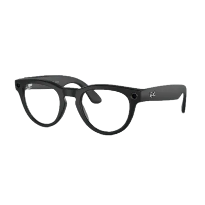 Умные очки Ray-Ban Meta Headliner (150-50), Matte Black/Clear, черный матовый/прозрачный