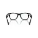 Умные очки Ray-Ban Wayfarer (155-53), Shiny Black Clear, черный глянцевый/прозрачный