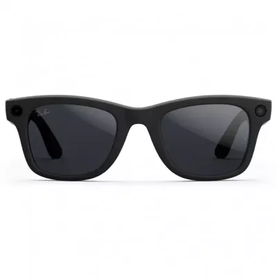 Умные очки Ray-Ban Wayfarer (Gen 2) (L), Matte Black Clear/Grey Transitions, черный матовый/серый фотохром