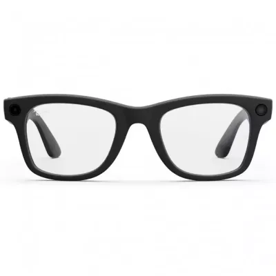 Умные очки Ray-Ban Wayfarer (Gen 2) (L), Matte Black Clear, черный матовый/прозрачный