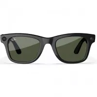 Умные очки Ray-Ban Wayfarer (Gen 2) (M), Shiny Black G-15 Green, черный глянцевый/зеленый Умные очки Ray-Ban Wayfarer (Gen 2) (M), Shiny Black G-15 Green, черный глянцевый/зеленый