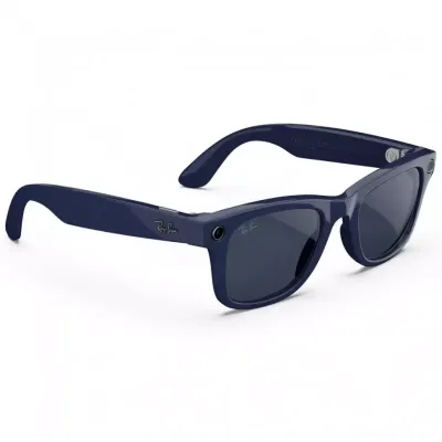 Умные очки Ray-Ban Wayfarer (Gen 2) (L), Shiny Cosmic Blue Clear/Sapphire Transitions, синий глянцевый/сапфировый фотохром