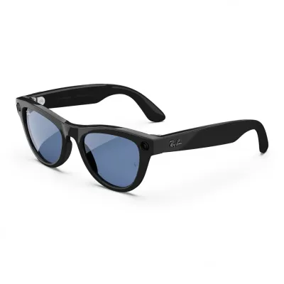 Ray-Ban Meta Skyler (150-52) глянцевый черный лазурно-синий