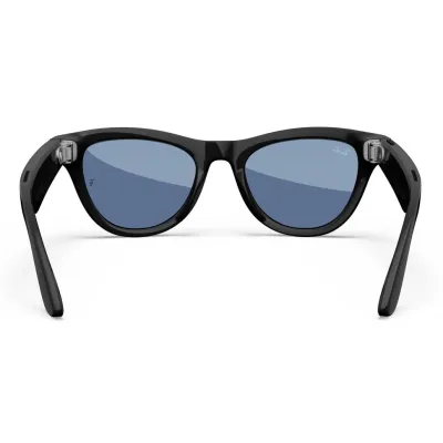 Ray-Ban Meta Skyler (150-52) глянцевый черный лазурно-синий