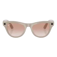 Умные очки Ray-Ban Meta Skyler (150-52), Shiny Chalky Gray/Cinnamon Pink, серый/розовый Умные очки Ray-Ban Meta Skyler (150-52), Shiny Chalky Gray/Cinnamon Pink, серый/розовый