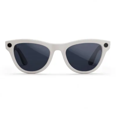 Умные очки Ray-Ban Meta Skyler (150-52), Shiny Chalky Grey/Transition Sapphire, глянцевый мелово-серый/сапфировые фотохромные Умные очки Ray-Ban Meta Skyler (150-52), Shiny Chalky Grey/Transition Sapphire, глянцевый мелово-серый/сапфировые фотохромные
