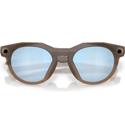 Умные очки Oakley Meta HSTN (145-51), Brown Smoke/PRIZM Deep Water Polarized, коричневый дымчатый/поляризованные глубокой воды