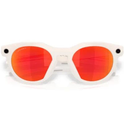 Умные очки Oakley Meta HSTN (145-51), Warm Grey/PRIZM Ruby, теплый серый/рубиновые