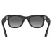Ray-Ban Wayfarer (RW4008) матовый черный графитовые градиентные поляризованные
