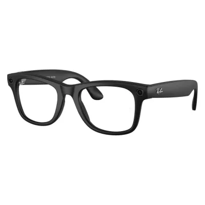 Умные очки Ray-Ban Meta Wayfarer (155-53), Matte Black/Transitions Graphite Green, черный матовый/зеленый графит
