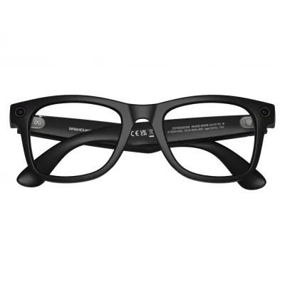 Умные очки Ray-Ban Meta Wayfarer (155-53), Matte Black/Transitions Graphite Green, черный матовый/зеленый графит