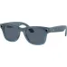 Ray-Ban Wayfarer (150-50) матовый джинсовый пыльно-голубые поляризованные