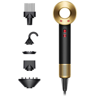 Фен Dyson Supersonic HD07, Onyx Black/Gold, Черный оникс/Золото